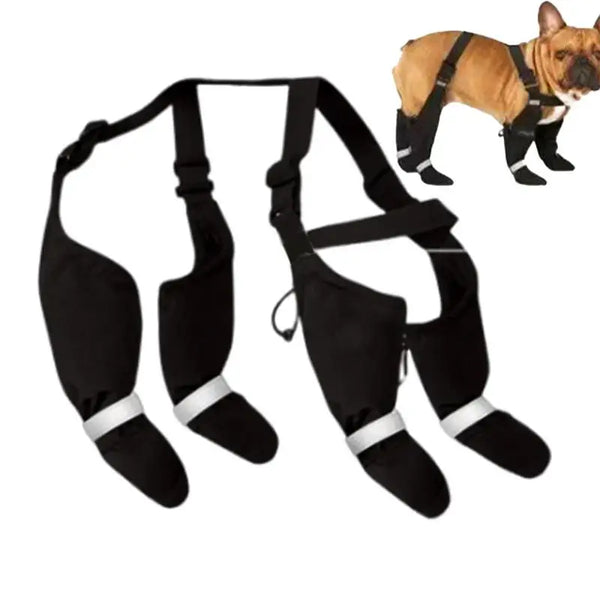 Reflective Paws Outdoor Dog Shoes