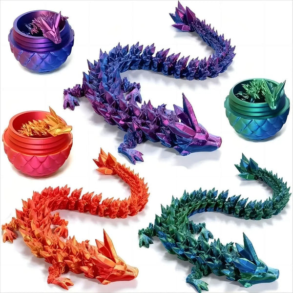Colorful Stress Relief Dragon Egg
